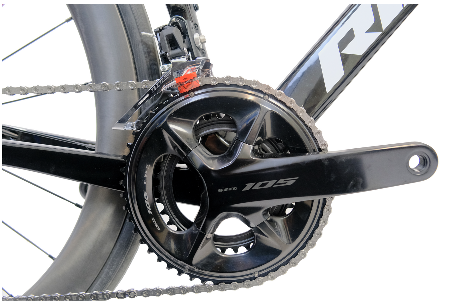 RINOS Helt kolfiber landsvägscykel Odin 4.1 Shimano 105 ST-R7120 24-växlad