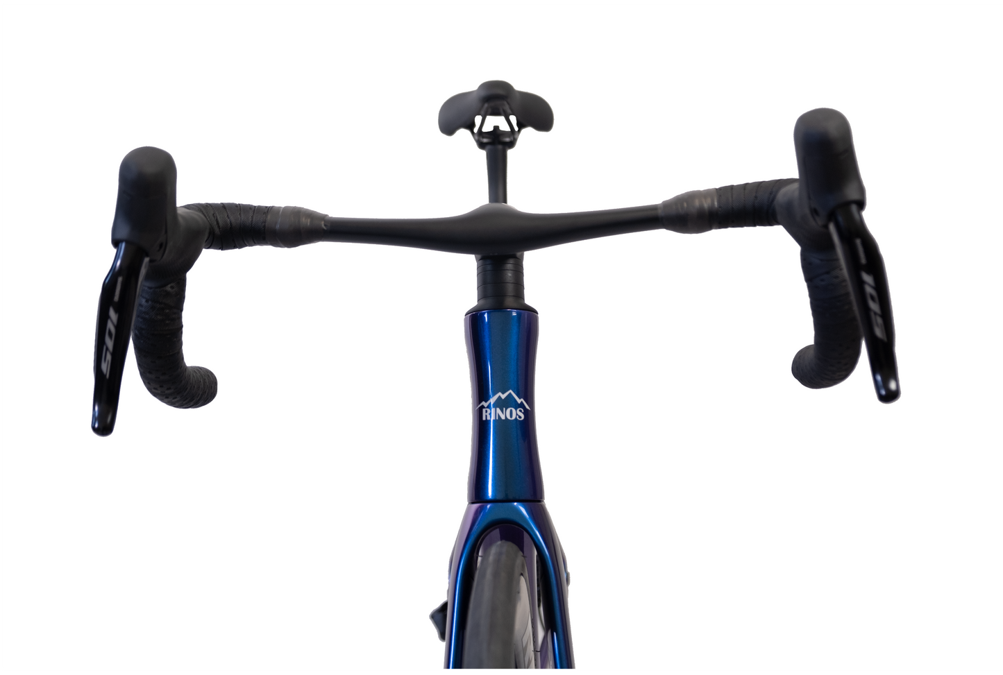 RINOS Fullkolfiberracer 700C Shimano 105 Di2 R7150 24 växlar Odin 6.1