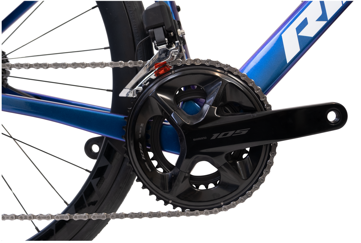 RINOS Fullkolfiberracer 700C Shimano 105 Di2 R7150 24 växlar Odin 6.1