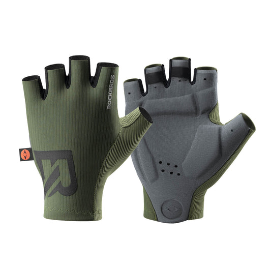 ROCKBROS Elastic Interface® Halvfinger cykelhandskar