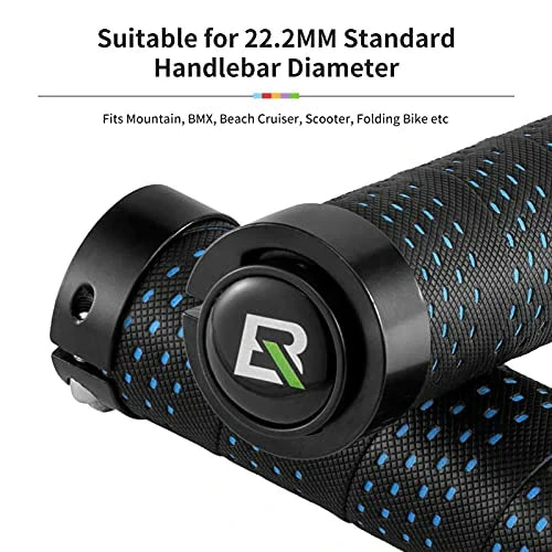 ROCKBROS Styrväxlar Halkfria Cykelgrepp Lock-On Design Cykelgrepp