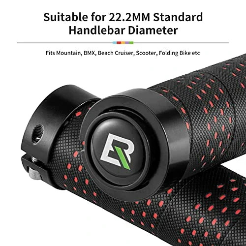 ROCKBROS Styrväxlar Halkfria Cykelgrepp Lock-On Design Cykelgrepp