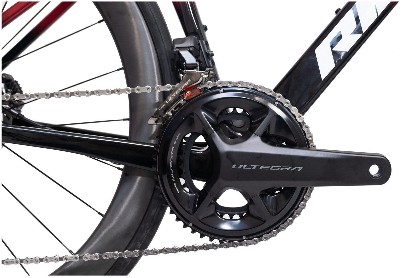 RINOS kolfiber landsvägscykel Odin7.1 Shimano Ultegra Di2 med kolfiberhjul – 24 växlar