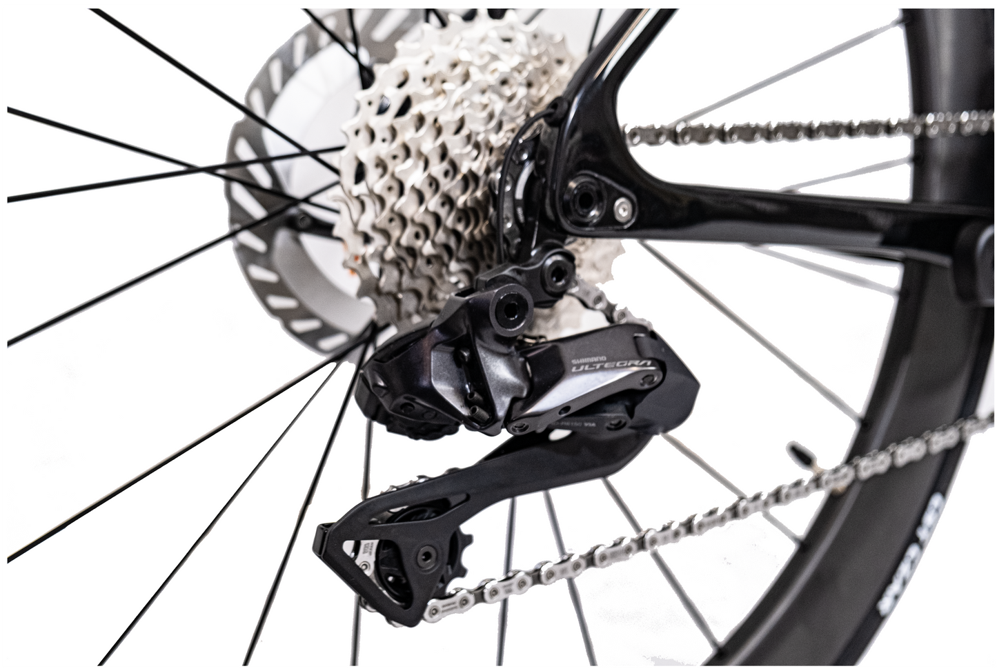 RINOS kolfiber landsvägscykel Odin7.1 Shimano Ultegra Di2 med kolfiberhjul – 24 växlar