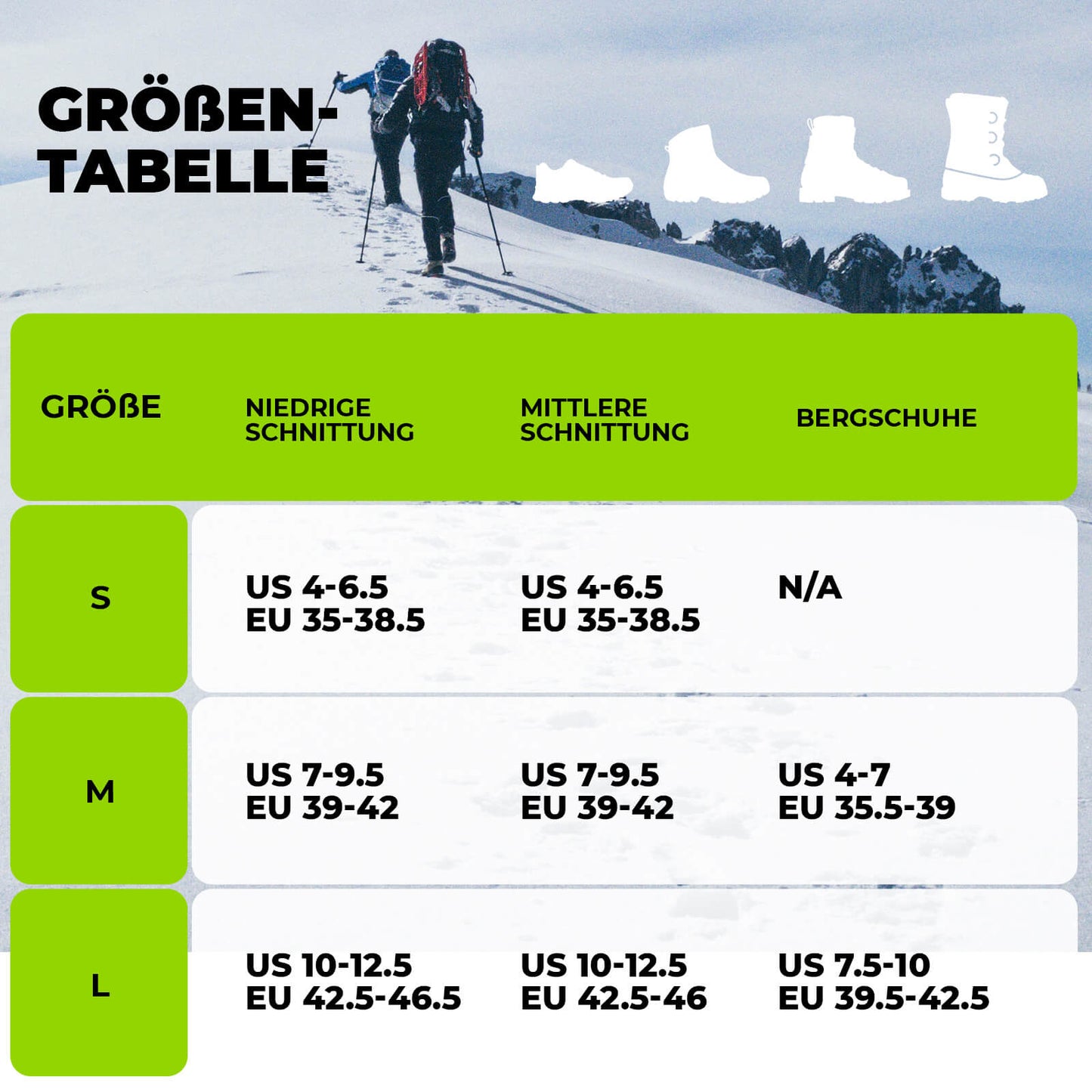 Lätta isyxor för vandring Quanature