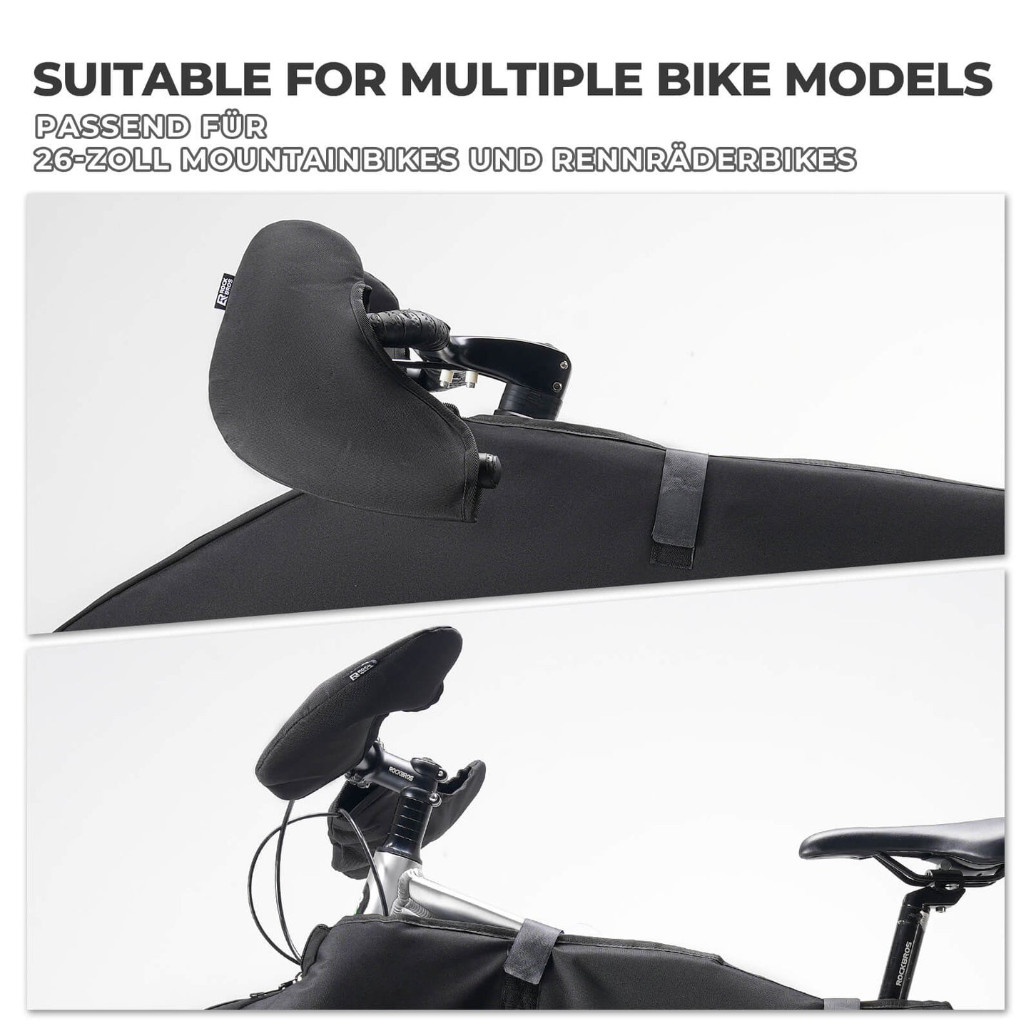 Universella och stötdämpande styrskydd ROCKBROS