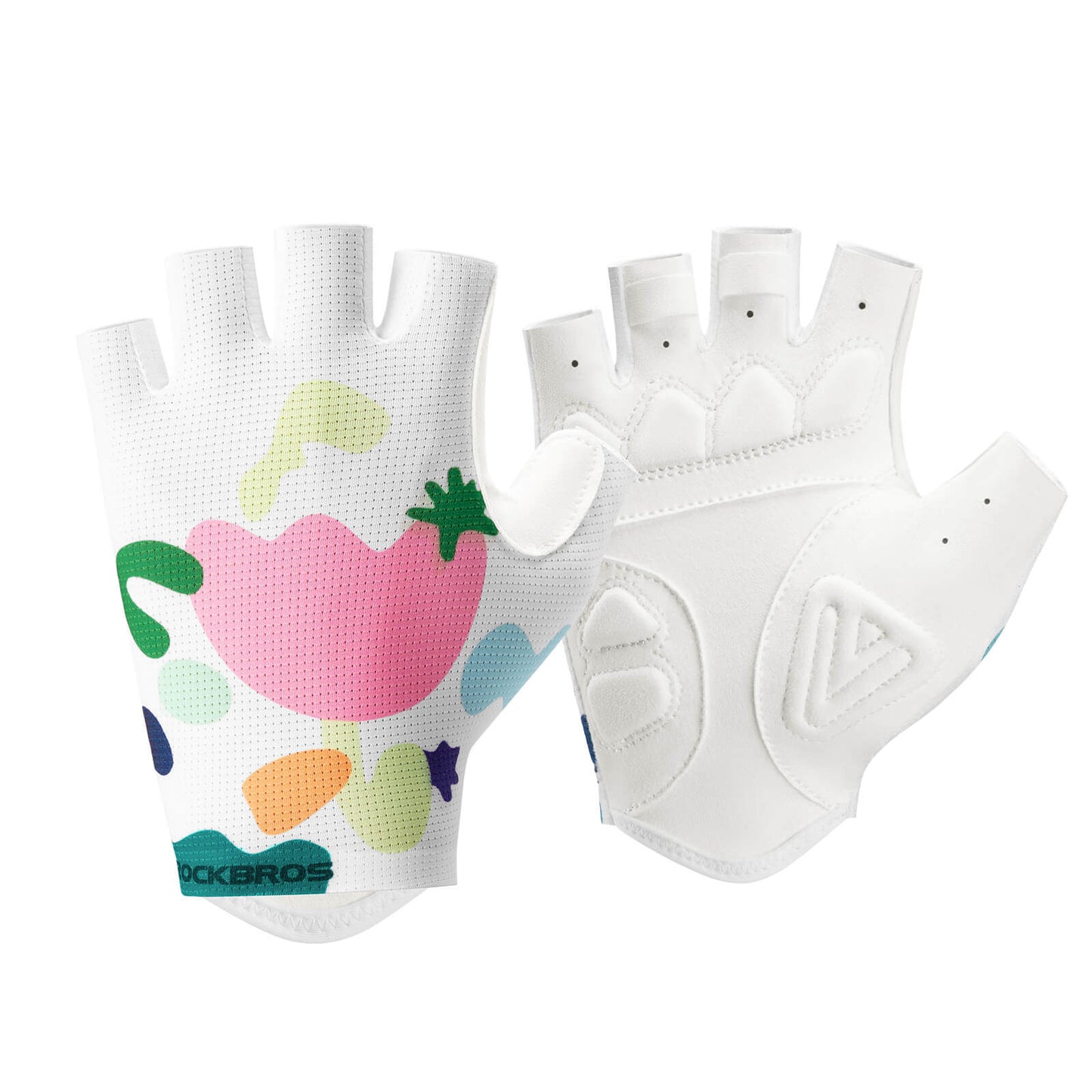ROCKBROS Halvfinger Cykelhandskar, SBR Andningsbara