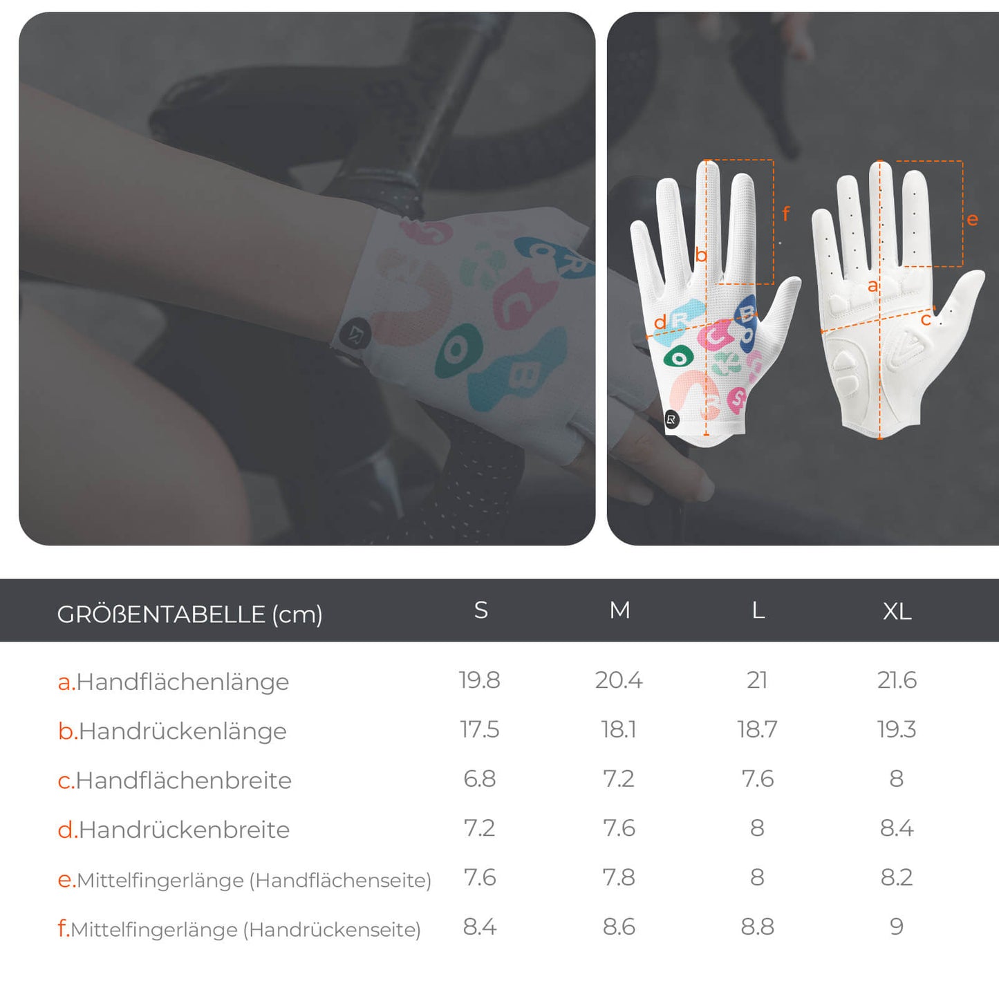Cykelhandskar med SBR-vaddering, andningsbara, mycket flexibla, ROCKBROS
