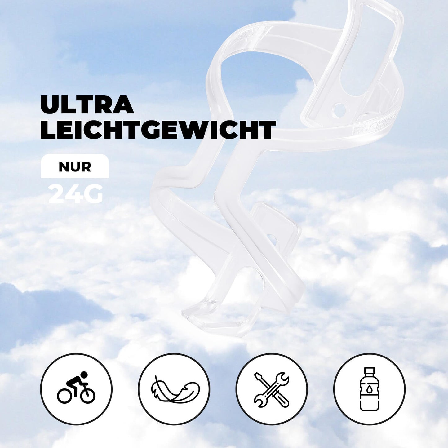 Cykelflaskhållare, 2-pack, ROCKBROS