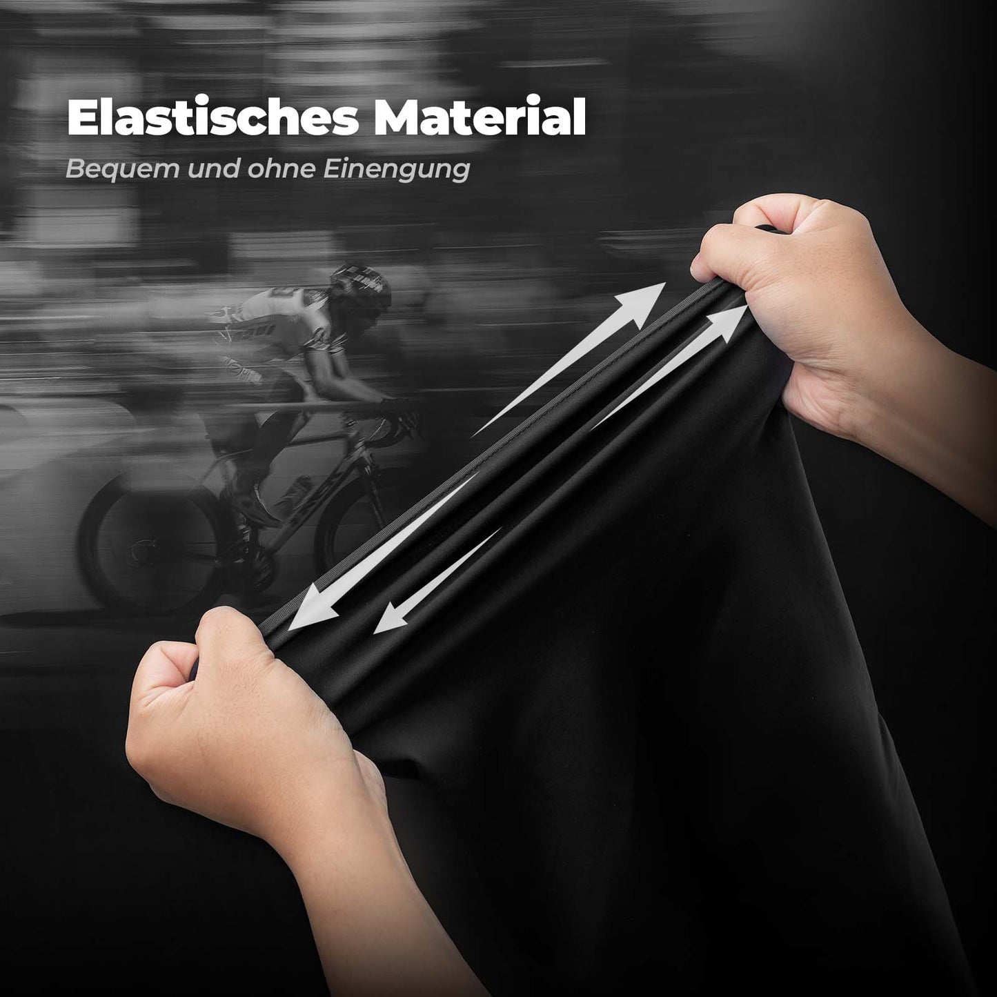 Multifunktionell fleecebalaklava mjuk ansiktsmask tubhalsduk ROCKBROS