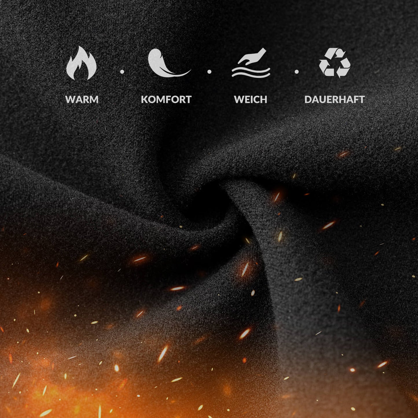 Balaklava i fleece under hjälmen för cykling och skidåkning ROCKBROS