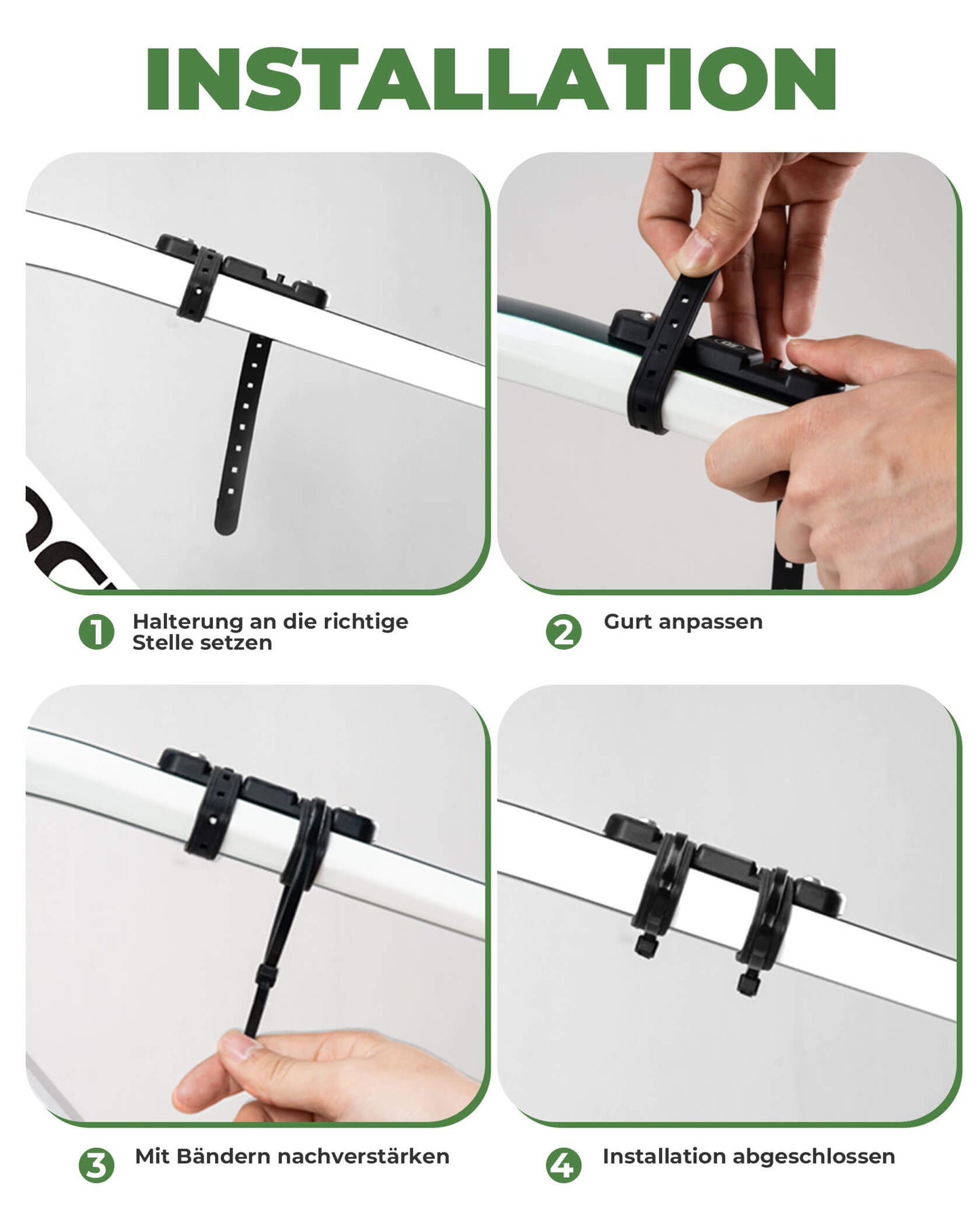 Universell flaskhållare för cyklar. Ingen borrning krävs. Bas för ombyggnad. ROCKBROS