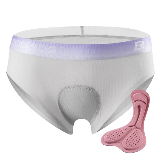 ROCKBROS Damcykelunderbyxor Andningsaktiva 4D vadderade cykelbyxor Elastiska