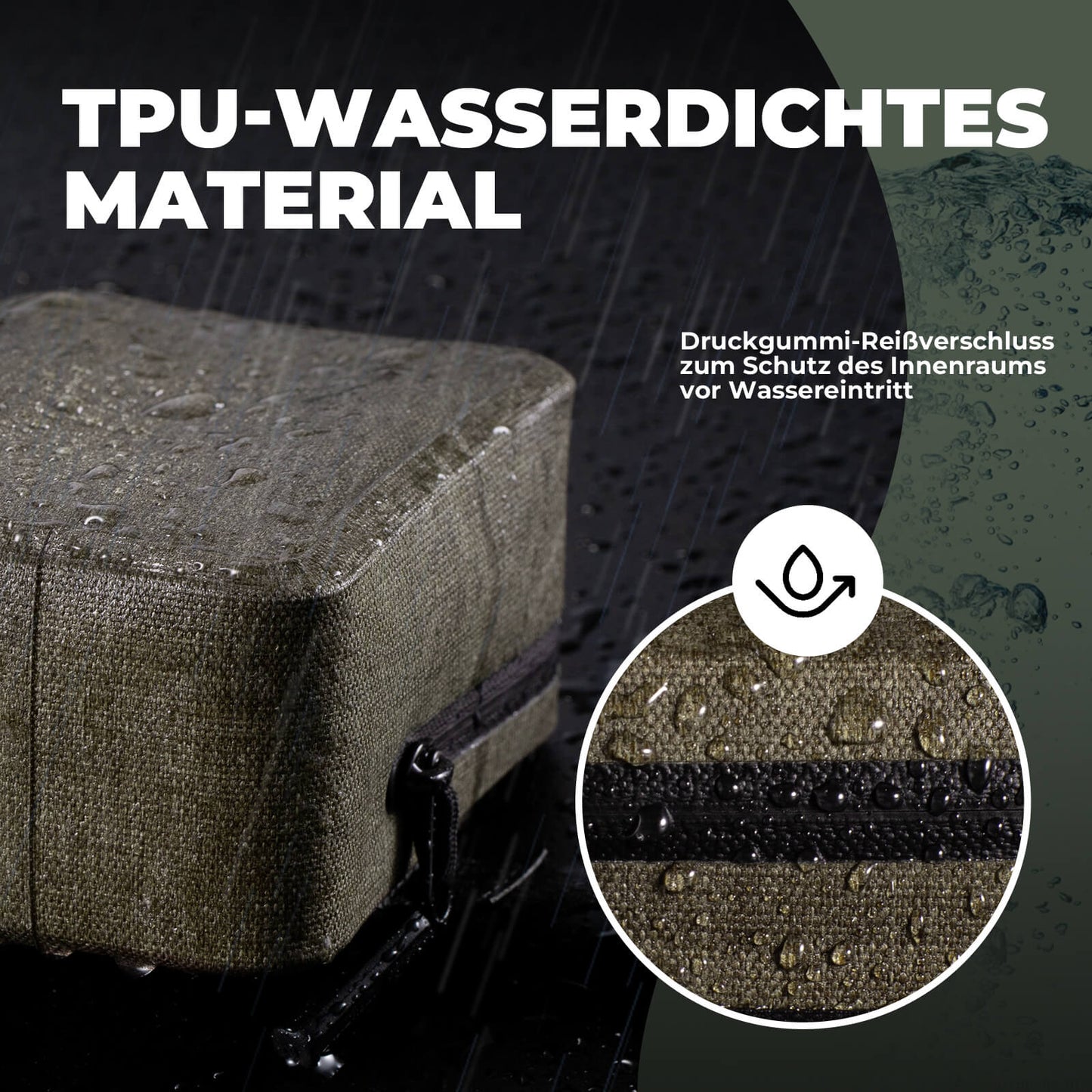 Cykelsadelväska Lätt Kompakt Vattentät Landsvägscykel MTB ROCKBROS