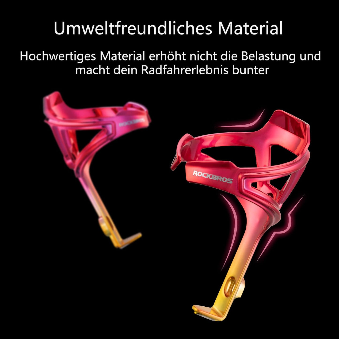 Flaskhållare cykelhållare lättviktig för MTB racercykel ROCKBROS