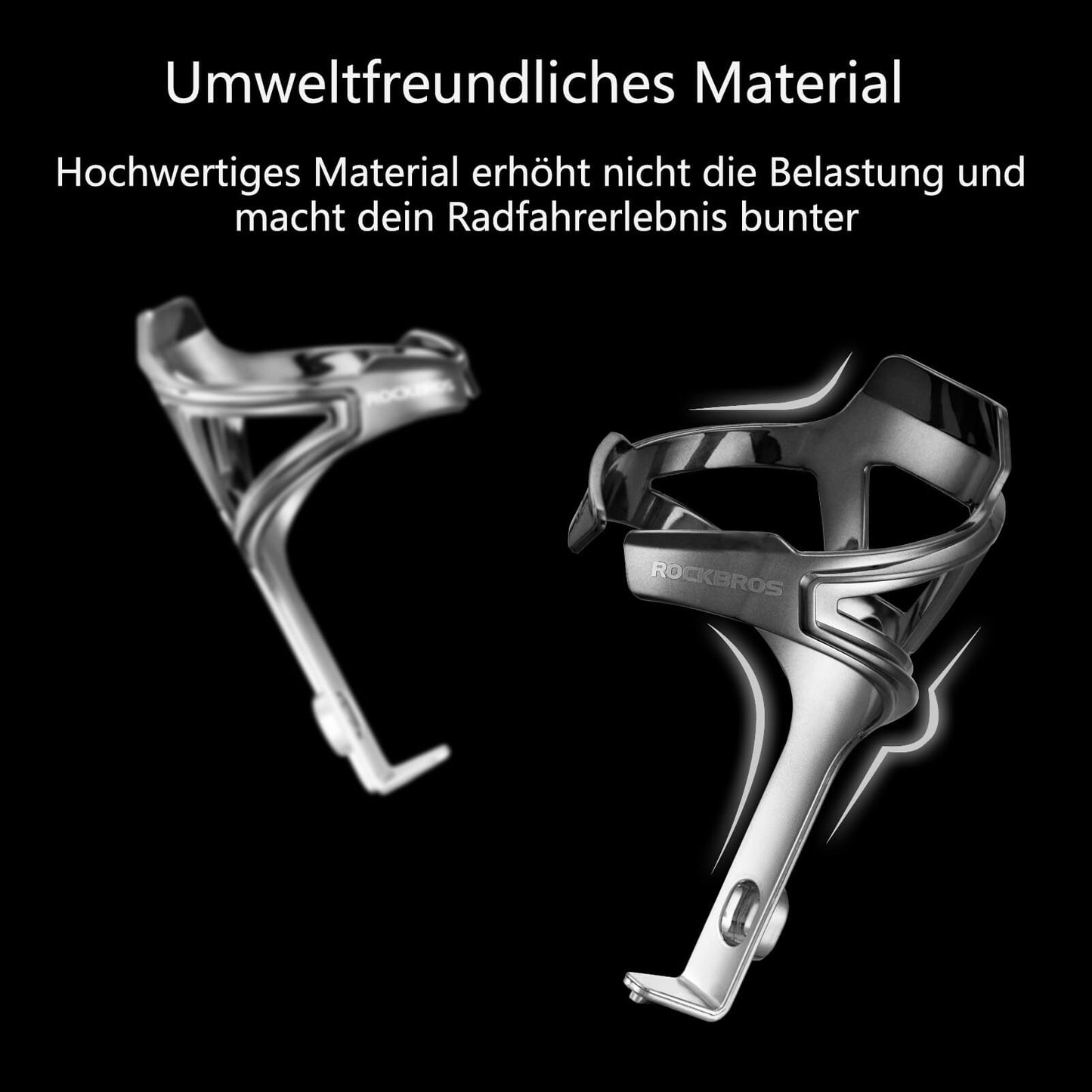 Flaskhållare cykelhållare lättviktig för MTB racercykel ROCKBROS
