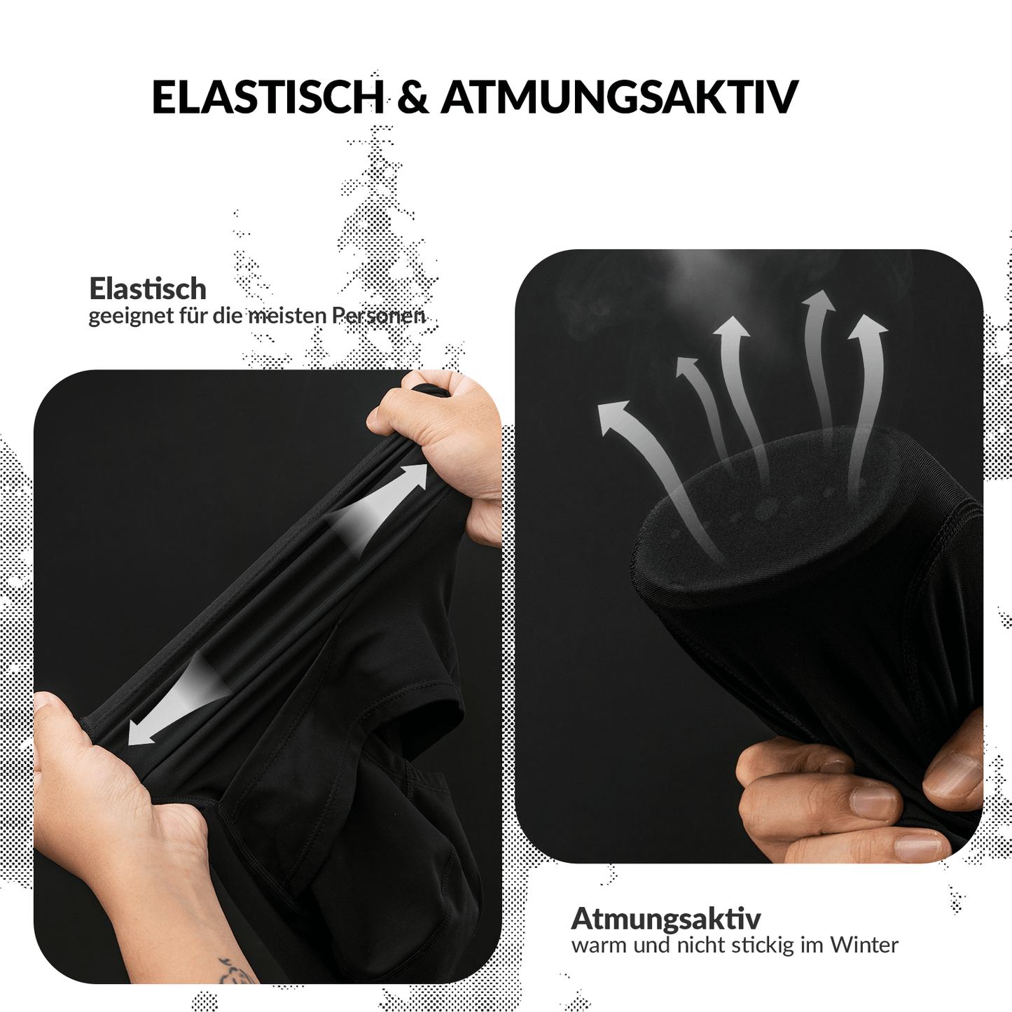 Barn Vinterbalaklava ansiktsmask för flickor/pojkar ROCKBROS