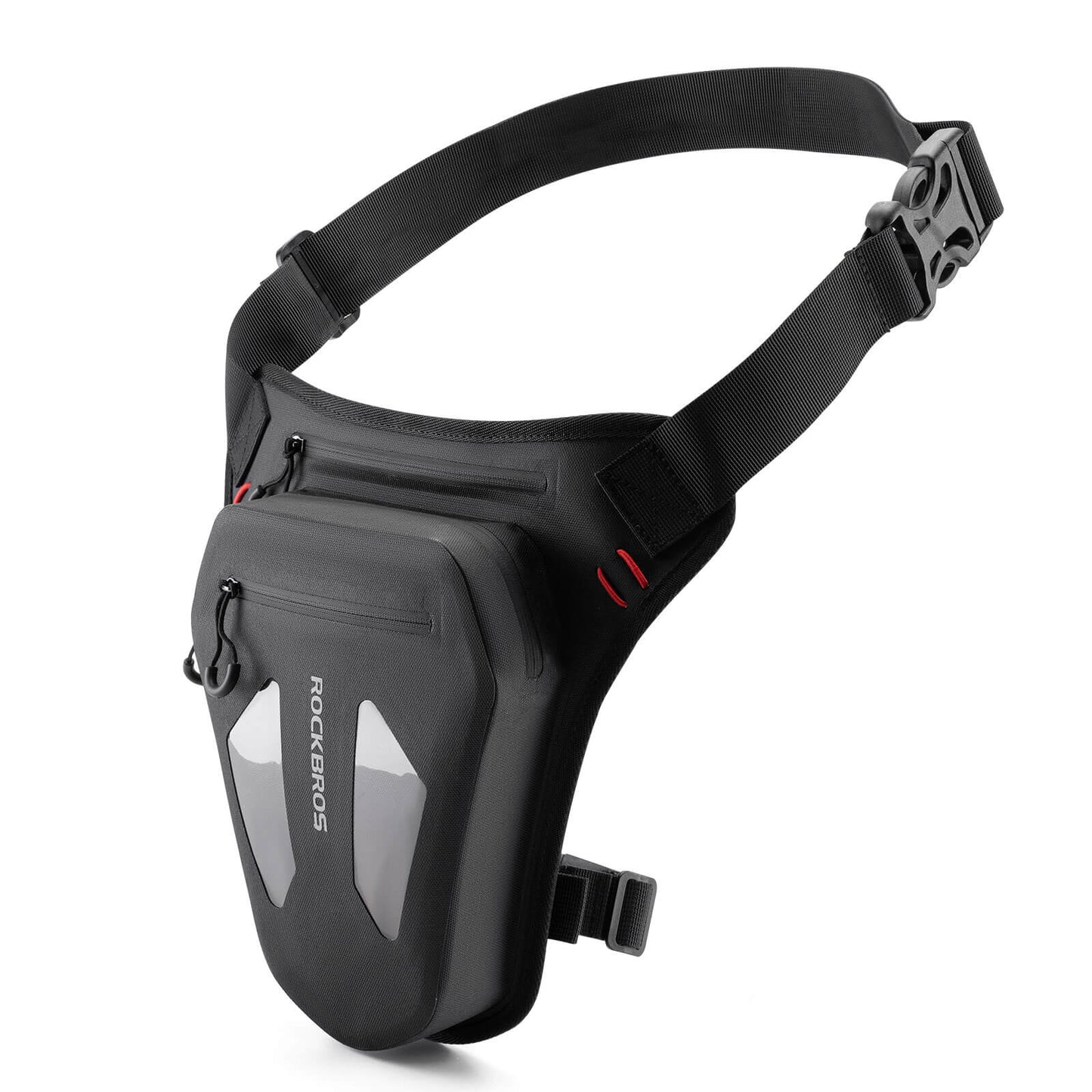 Motorcykelbenväska, benficka, höftväska med axelremmar, ROCKBROS