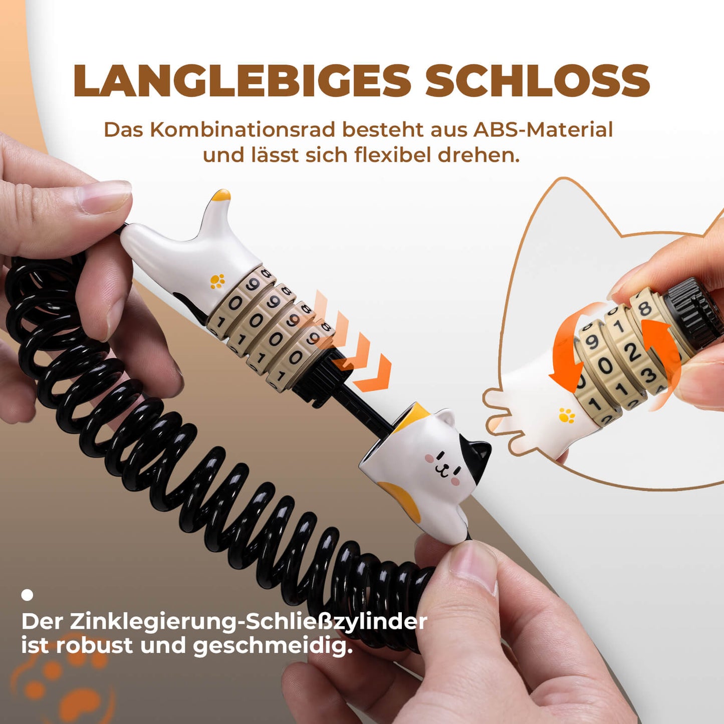 Multifunktionellt cykellås, barnkombinationslås, hjälmlås, ROCKBROS