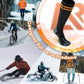 Sportstrumpor, cykelstrumpor, vintervärmestrumpor, laddningsbara 5000mAh ROCKBROS