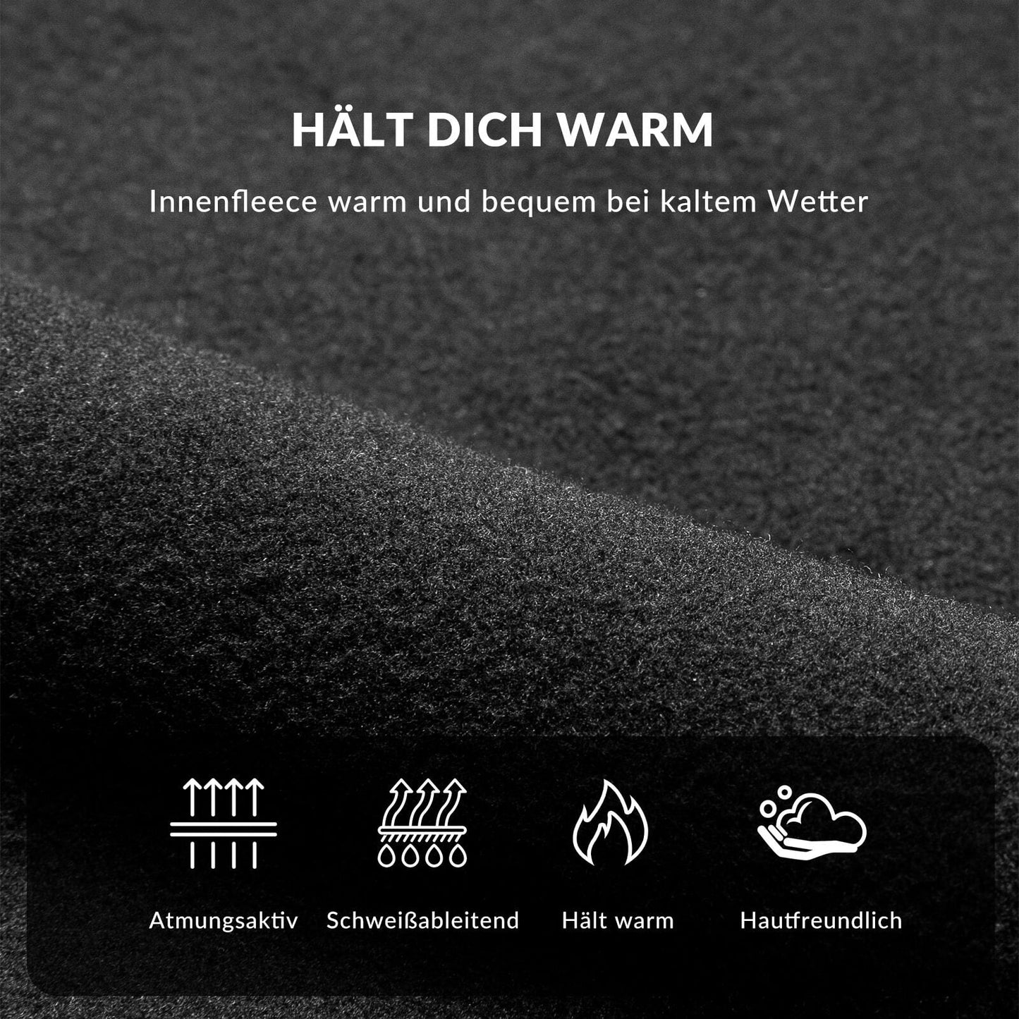 Balaklava ansiktsmask, höst/vinter, varm, med hål för glasögon, ROCKBROS