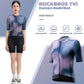 TVI Dam Kortärmad Cykeltröja Sommar Snabbtorkande med 3 Fickor ROCKBROS