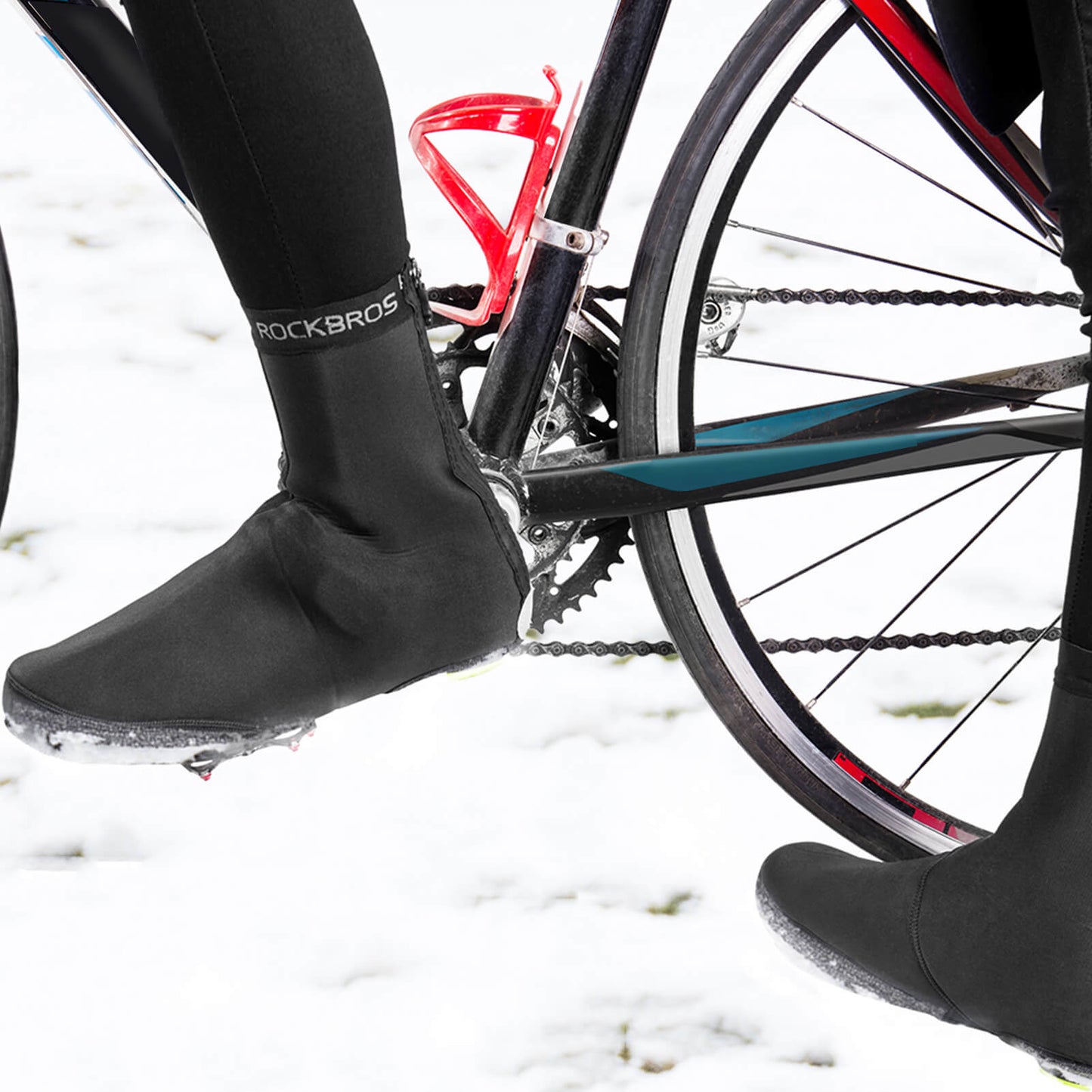 Vattenavvisande cykelskor, vindtäta skoskydd, ROCKBROS