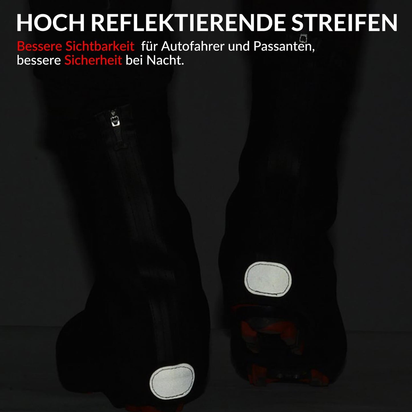 Vattenavvisande cykelskor, vindtäta skoskydd, ROCKBROS