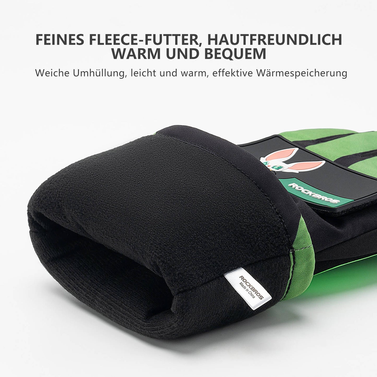 Vintervärmecykelhandskar, 3 värmeinställningar, storlekar M-XL, ROCKBROS