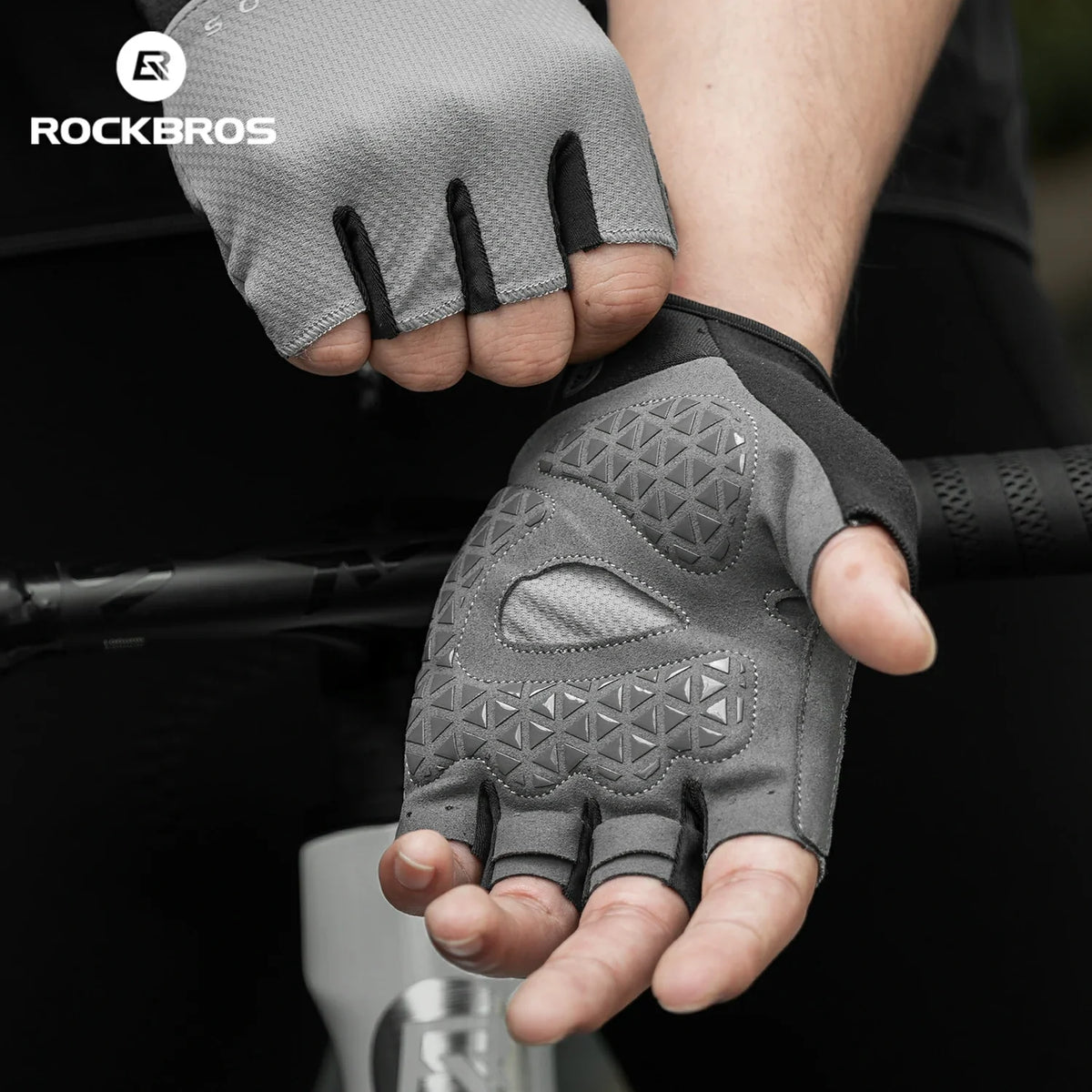 ROCKBROS S424 Halvfingercykelhandskar