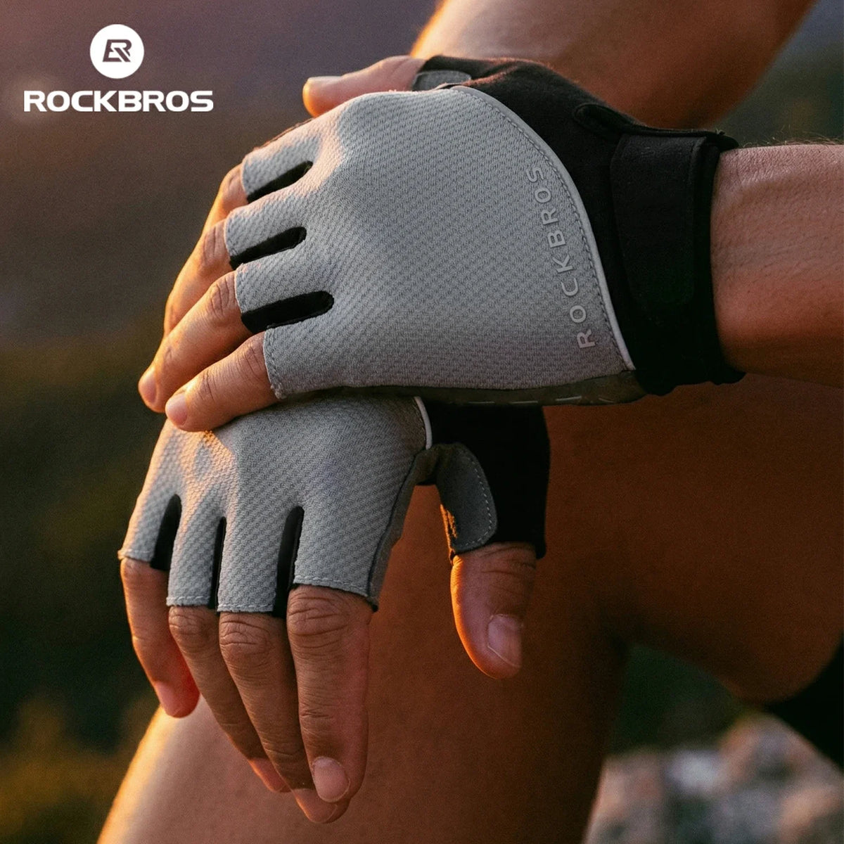 ROCKBROS S424 Halvfingercykelhandskar