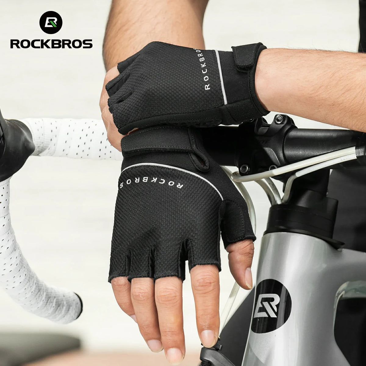 ROCKBROS S424 Halvfingercykelhandskar