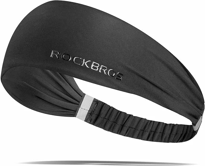 ROCKBROS Sport Pannband Wicking Svettband Panna Elastiskt halkfritt Haarband