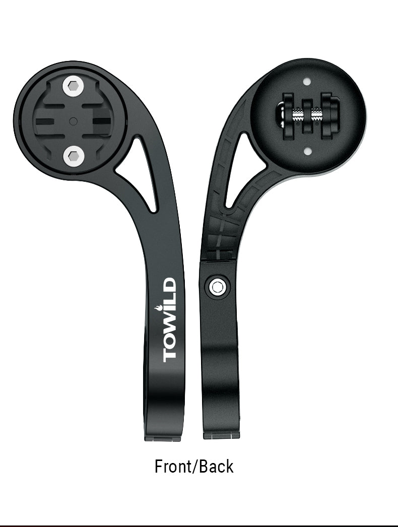 TOWILD AS90 Cykelstyre Ficklampsfäste förlängningsfäste för cykeldatorlampa och GoPro GARMIN XOSS iGPSport