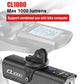 TOWILD CL1000 cykellampa för nattkörning Kompatibel med Garmin/GoPro Mount 1000 Lumen Ljusstark cykelstrålkastare 4000mAh batteri Vattentät cykellampa för pendlare