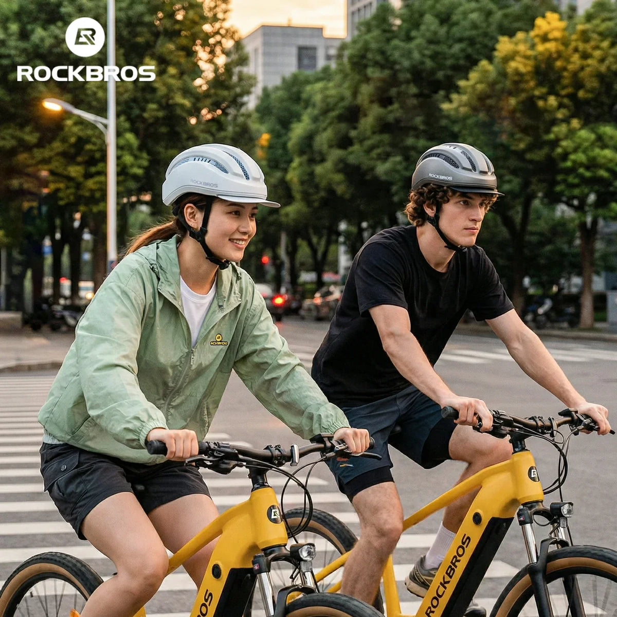 ROCKBROS Urban Cycling Lätt cykelhjälm