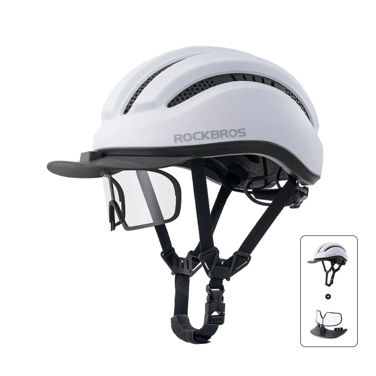 ROCKBROS Urban Cycling Lätt cykelhjälm