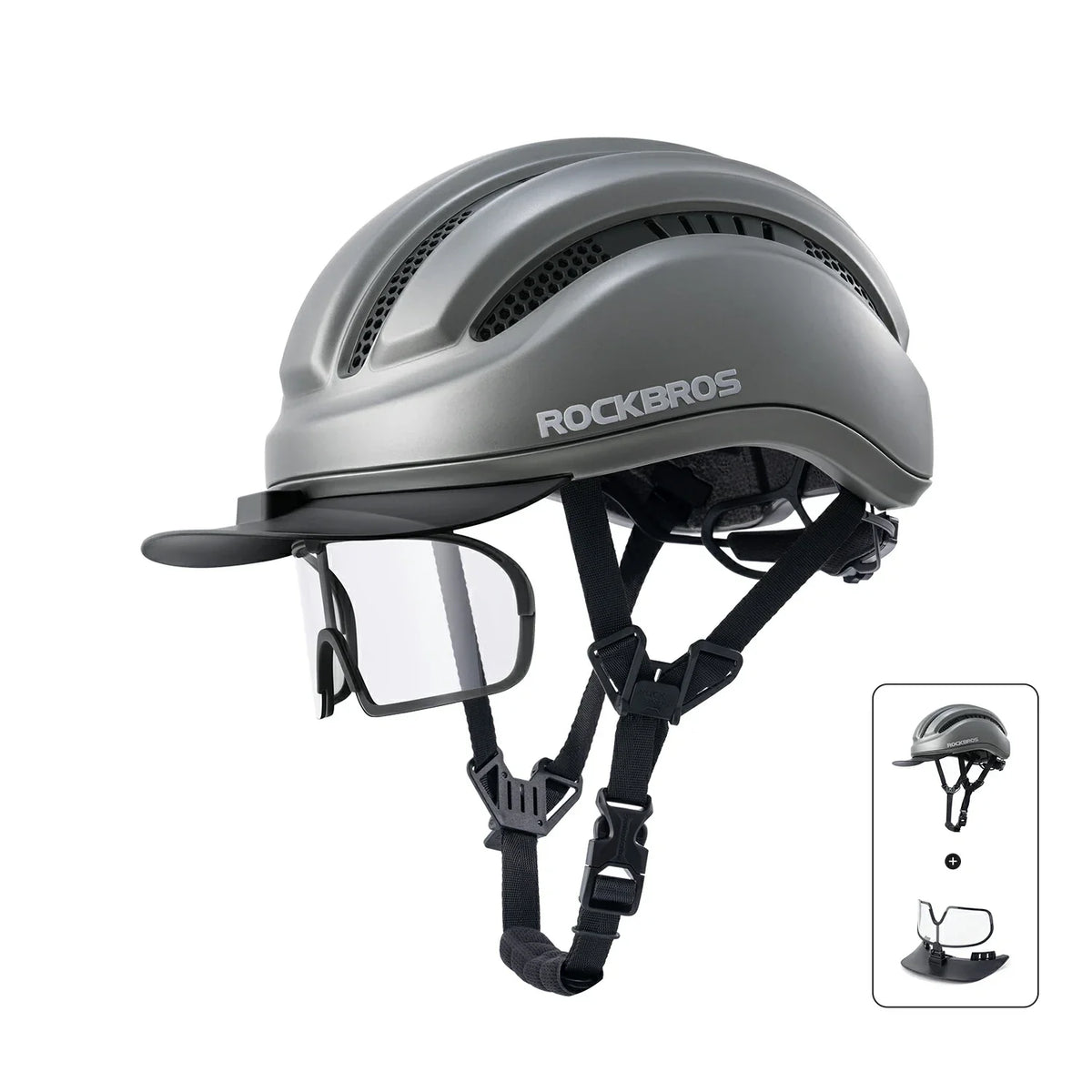 ROCKBROS Urban Cycling Lätt cykelhjälm