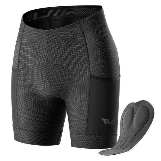 ROCKBROS TVI cykelshorts dam cykelshorts 4D vadderade cykelshorts korta leggings