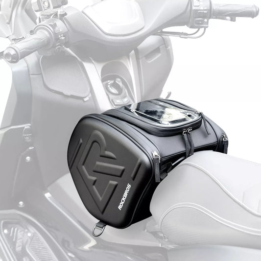 ROCKBROS främre motorcykelväska 14L med EVA tankväska tankväska mobilväska