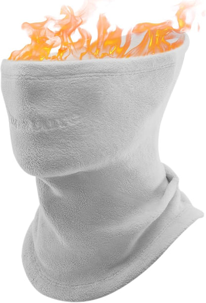 Qunature Winter Neck Warmer Ski Tube Scarf Fleece Tjock Vindtät Andas termisk halshalsduk Dam & Herr för utomhussport Skidåkning Löpning Cykling Snowboardåkning