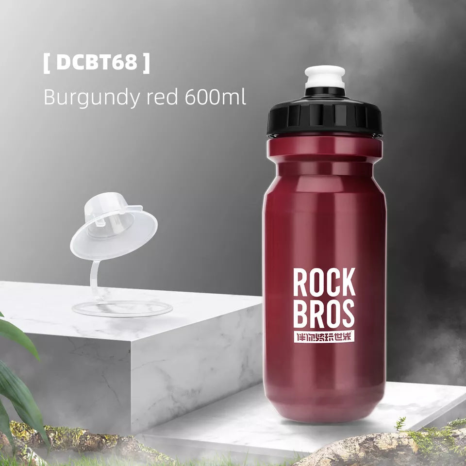 ROCKBROS Cykelvattenflaska 600ml Dricksflaska Vattenflaska Cykling