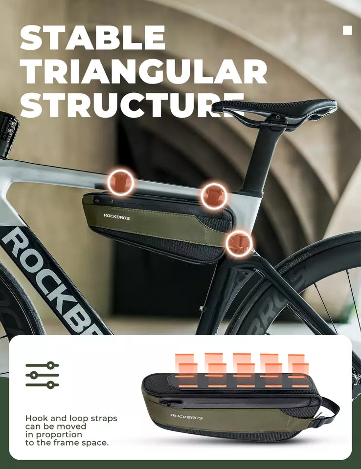 ROCKBROS ramväska down tube väska cykelväska road bike MTB
