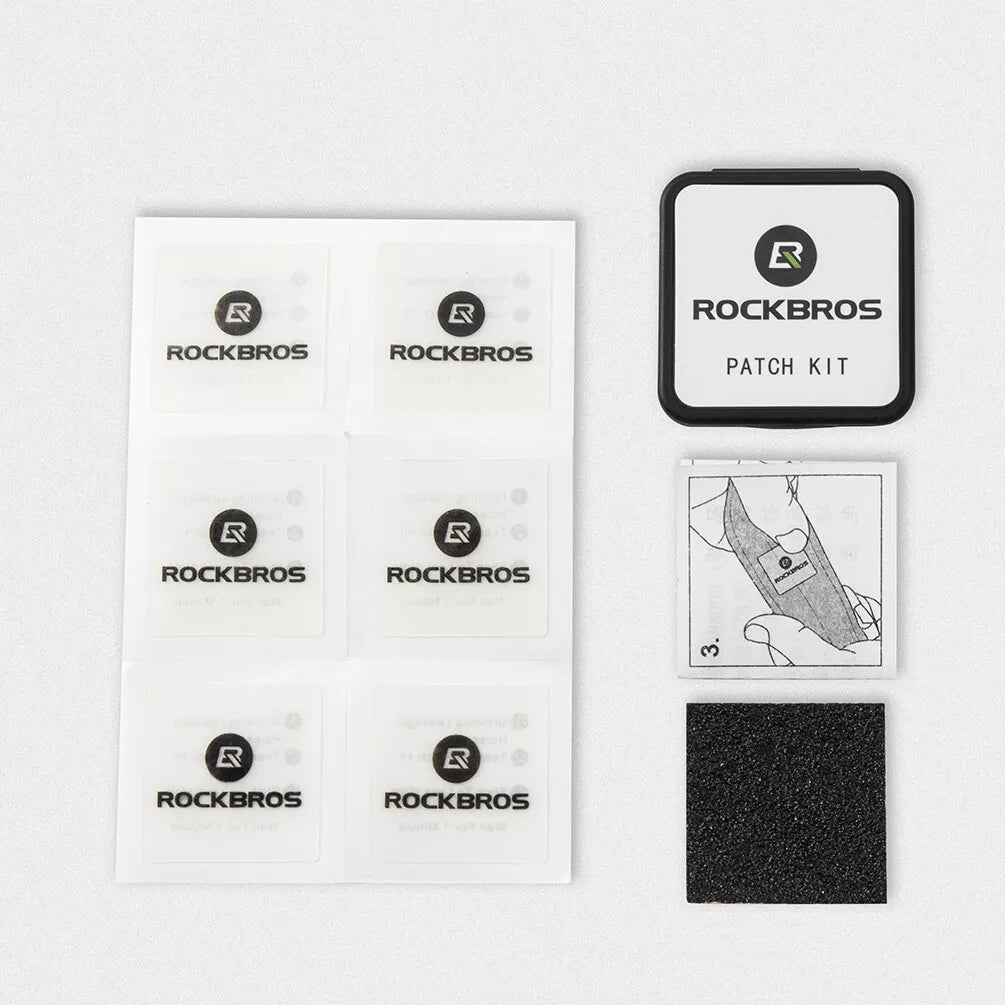 ROCKBROS reparationslappar för cykeldäck för cykeldäck inget lim krävs