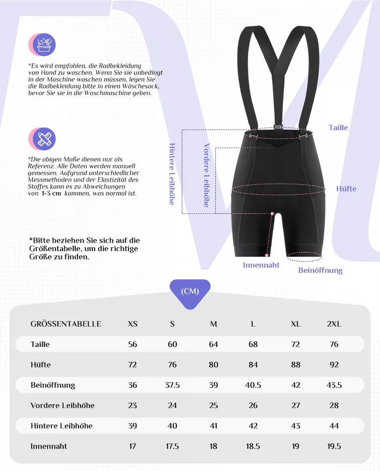 ROCKBROS cykelbyxshorts damcykelshorts vadderade cykelshorts
