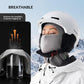 Qunature Balaclava Winter Ski Mask Balaclava Ski Motorcykel Ansiktsmask Dam/Män Varm Vindtät Andas Balaclava för utomhussport Skidåkning Snowboard Cykling