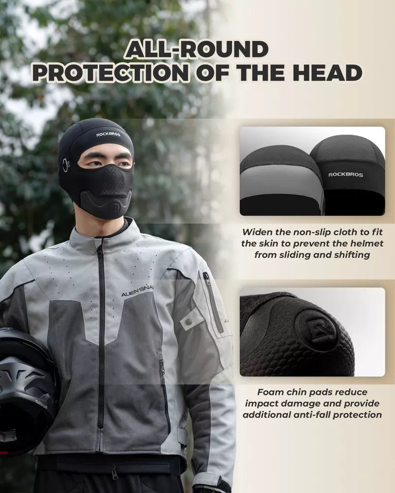 ROCKBROS Motorcykel Head Cover Balaclava Varm Fleece Cykel Balaclavas