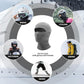 Qunature Balaclava Winter Ski Mask Balaclava Ski Motorcykel Ansiktsmask Dam/Män Varm Vindtät Andas Balaclava för utomhussport Skidåkning Snowboard Cykling