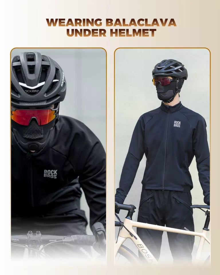 ROCKBROS Motorcykel Head Cover Balaclava Varm Fleece Cykel Balaclavas
