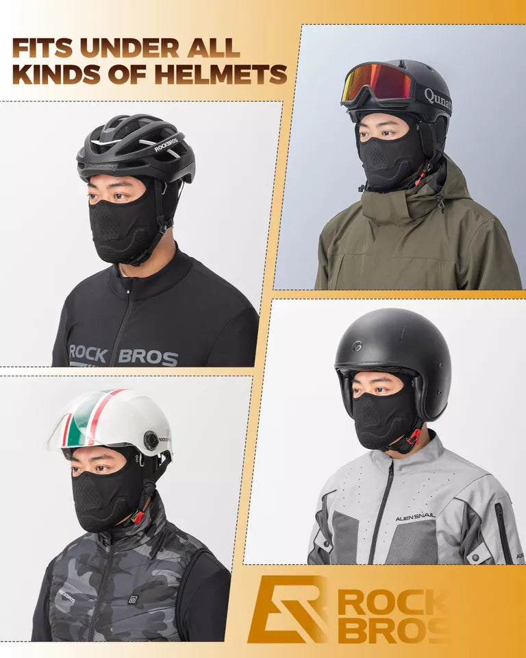 ROCKBROS Motorcykel Head Cover Balaclava Varm Fleece Cykel Balaclavas